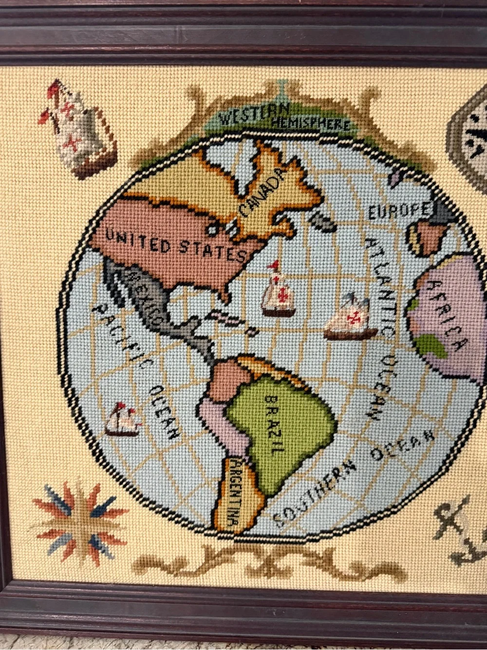 N/A hand stitched